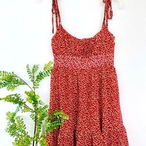 Princess Polly Red Floral Mini Dress 4